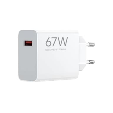 Xiaomi Travel Charger HyperCharge Type-A 67W White EU BHR07SKEU