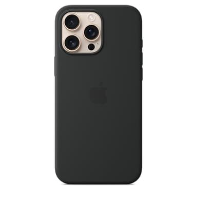 Apple Coque en Silicone avec MagSafe pour iPhone 16 Pro Max - Noir ​​​​​​​