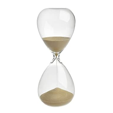 TFA Dostmann Sablier decortif 15 Minutes, 18.6009.53.90, Verre, Sable doré, Accessoire d'intérieur, idée Cadeau, minuteur, déco, Or