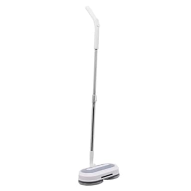 GAOUSD Balai Vapeur sans Fil Aspirateur Vadrouille Électrique Longueur Réglable avec éclairage LED 150-180rpm,Réservoir d'eau 290 ML,pour Le Nettoyage De Salon, Cuisine, Chambre