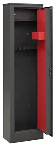 ARREGUI Braco ARM070335 Armoire à 7 Fusils en Acier avec Coffre Intérieur | Coffre-fort pour Armes à Feu | FRANCE et ITALIE : valide toutes armes à feu | ESPAGNE : non homologué