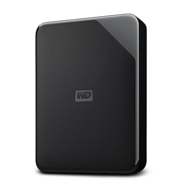 WD Elements AE 5 to Disque Dur Portable Externe, SuperSpeed USB 3.2 Gen 1/USB 3.0, Capacité Accrue prête à l’Emploi, Formaté pour Windows, Noir