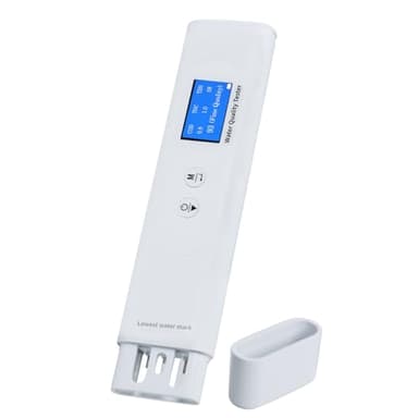 Testeur de qualité de l'eau pour eau potable, testeur TDS portable 6 en 1 TOC, COD, EC, UV275, Temp&TDS, testeur numérique de qualité de l'eau potable pour la maison, le camping-car, la randonnée, le