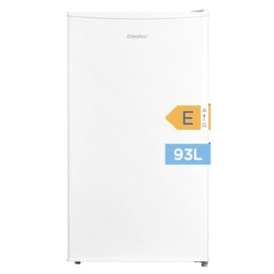 Comfee' RCD93WH2(E) Réfrigérateur à une porte, 93 L, Contrôle de la température, Pose libre sous le comptoir, Silencieux, Blanc