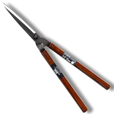 SUIZAN Cisaille à haies 575mm - Sécateur de jardin professionnel japonais à deux mains pour une taille précise