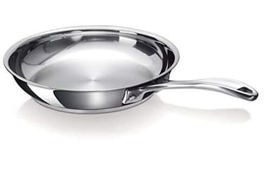 Beka 12068374 Chef Poêle à frire en acier inoxydable 26 cm, Blanc