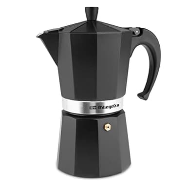 Cafetera de aluminio Negra - KFN 910 9 TAZAS