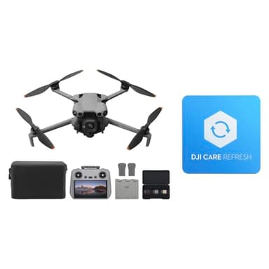 Bundle Fly More DJI Mini 5 Pro avec DJI RC 2 et 1 an de Care (activé automatiquement), Certifié C0, drone 4K pour débutants, drone avec caméra, CMOS 1 pouce, détection d'obstacles