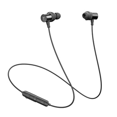 truefree HD-100 Écouteurs Bluetooth Sport à Arceau Magnétique, Intra-Auriculaires, Réduction de Bruit IA, IP67 Étanches, 20h Autonomie, Mode Jeu 0,07s, Charge Type-C, Application