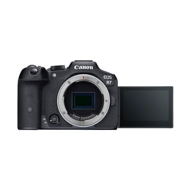 Canon EOS R7 (Boîtier) - Appareil Photo Hybride - Capteur APS-C 32,5 MP, Autofocus CMOS Dual Pixel II - Appareil Photo Numérique 4K 60p, Prise de Vue en Continu Jusqu’à 15 ips - Bluetooth, Wi-Fi, WLAN