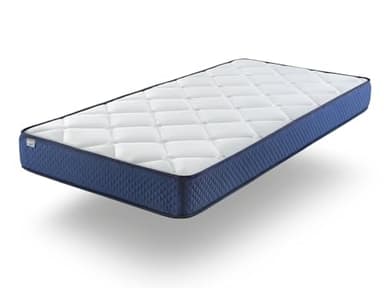 DORMISSIMO Matelas 80x160 SHAULA Epaisseur 18 CM Mousse HR, 2 Faces été/Hiver