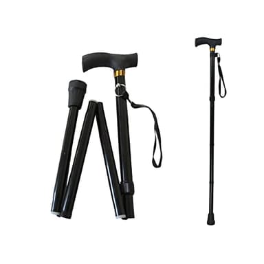 CAM2 Bâtons de randonnée, bâton de marche pliable, bâton de montagne, bâton de randonnée, bâtons de marche télescopiques antidérapants pour homme et femme