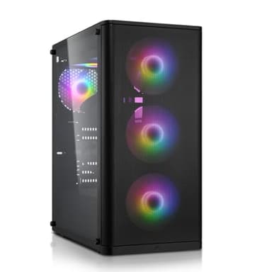 Memory PC Gamer Ryzen 7 5700X 8X 4,6 GHz, 16 Go de RAM DDR4, SSD M.2 1 to, RTX 5060 8 Go, Windows 11 Pro Gamer pour 1080P