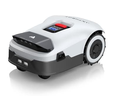 ANTHBOT Genie600 Robot Tondeuse sans Fil Périphérique- 900 m², RTK Multibande+4 Caméras d'IA, Gestion 20 Zones, Évitement d'obstacles, Recharge Automatique+Reprise de Tonte, Pente à 45 %