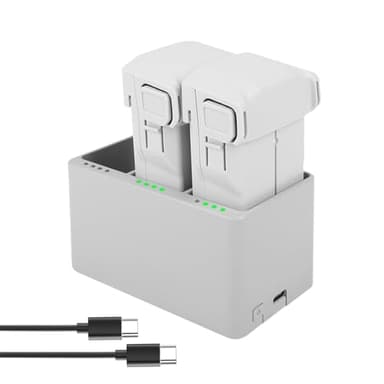 Treeboy Mini 4 Pro/Mini 3 Série Batterie de Vol Intelligente Plus (2 Packs) avec Hub de Charge Bi-Directionnel pour DJI Mini 4 Pro/Mini 3/Mini 3 Pro, 3850mAh, 47 Minutes de Temps de Vol