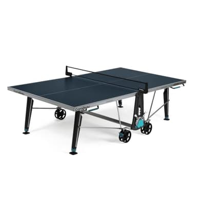 CORNILLEAU - Table de ping Pong d'extérieur 400X Outdoor - Loisir de Jardin - Agrément FFTT - Panneau Bleu 5mm