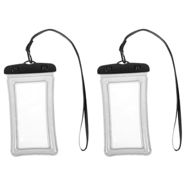 JRYXDS Pack De 2 Pochettes Étanches Téléphone, Housse Étanche Smartphone Pour Camping Nautique Kayak Pêche Rafting Natation,Pour Iphone 15 14 13 12 11 Pro Xs Xr 8 Samsung S23 S22 S21 S10 Huawei P50