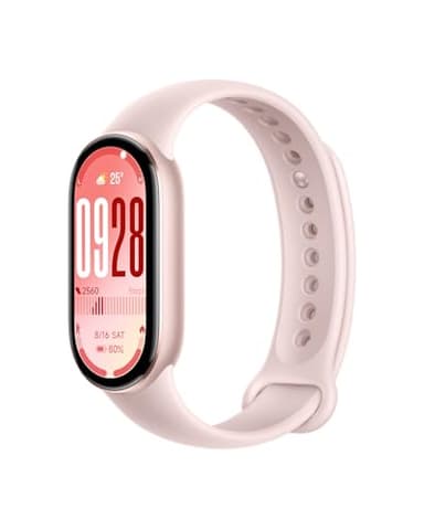 Xiaomi Smart Band 10, Montre Connectée, Boîtier alu, Suivi d'Activité, Écran AMOLED 44mm, Autonomie 21 Jours, Charge Rapide, Suivi santé & Sommeil,150+ Sports, iOS & Android, 5 ATM, Boussole, Rose