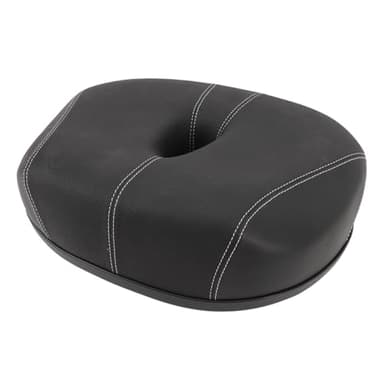 BuyWeek Selle de Vélo sans Nez, Selle Velo Confortable Amortisseur Épaississement Coussin de Siège Creux Respirant pour VTT Vélo de Route (Noir)