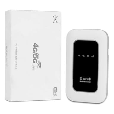 Routeur WiFi Mobile 4G LTE Portable,Routeur WiFi Portable High Speed Travel Hotspot Mini Routeur Mobile - Connecte jusqu'à 10 appareils - Sécurité WPA2-PSK