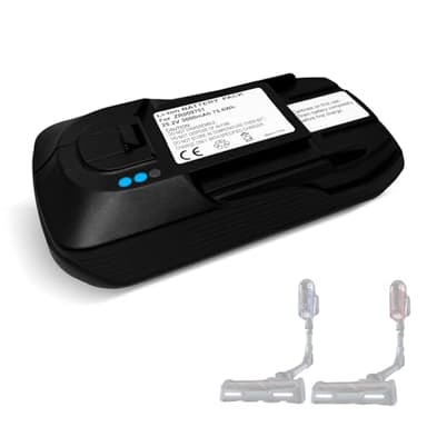 Batteries 25,2 V pour aspirateur Rowenta X-Force Flex 11.60, compatibles avec les aspirateurs Rowenta RH98, TY98, EO98, etc. Remplacement des batteries d'origine : ZR009701.