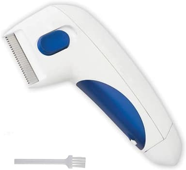 Peigne anti-puces pour animaux de compagnie, peignes électriques pour chat et chien, peignes de toilettage efficaces pour enlever les puces, outils de nettoyage et de déparasitage pour les poux