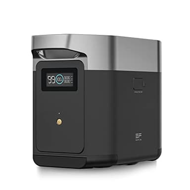 Batterie supplémentaire EcoFlow DELTA 2, capacité ajoutée de 1 kWh pour alimentation de secours domestique, batterie portable pour alimenter plusieurs appareils en usage intensif