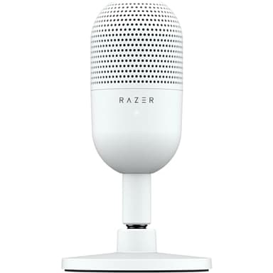 Razer Seiren V3 Mini - Microphone USB ultra-compact (microphone à condensateur 14 mm, directivité supercardioïde, détecteur de mise en sourdine, absorbeur de chocs intégré) Mercury