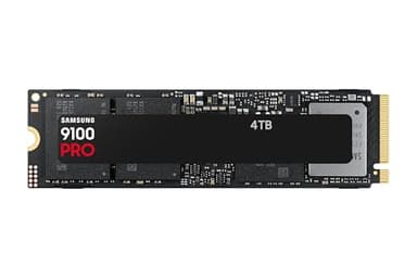 Samsung SSD Interne 9100 Pro, NVMe 2.0 PCIe 5.0x4, Capacité 4To, Vitesse de Lecture jusqu'à 14 800 Mo/s, Les Performances de la Gen5, MZ-VAP4T0BW