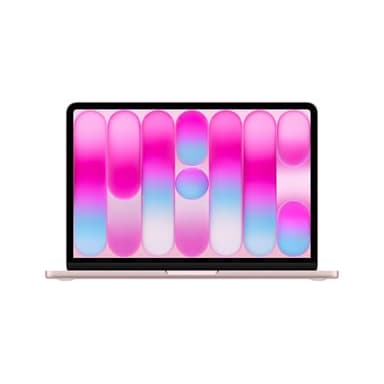 Apple MacBook Neo 13″ 2026 Portable avec Puce A18 Pro : Conçu pour l’IA et Apple Intelligence, écran Liquid Retina, mémoire unifiée 8 Go, SSD 256 Go, Caméra FaceTime HD 1080p ; Rose poudré