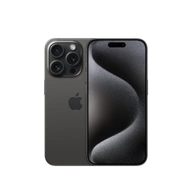 Apple iPhone 15 Pro, 256 Go - Titane Noir (Reconditionné)