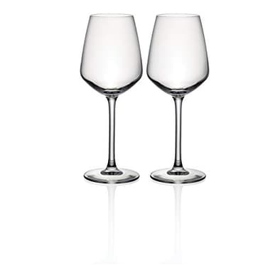 P5974- Verre à vin blanc 30cl Grand Château Cristal d'Arques - Lot de 2