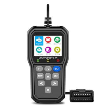 Mengshen OBD2 Scanner Lecteur de codes de panne du moteur avec données en direct Moniteur Batterie Scanner Diagnostic pour véhicules OBDII/EOBD/JOBD+CAN pour 1996 ou plus récents