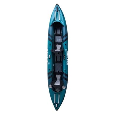 Kayak Gonflable Wattsup COD 2 Places - 410x85 cm (13'4" x 33") - PVC laminé + Dropstitch - Pack Complet - Max 220 kg