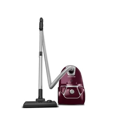 Rowenta Compact Power Aspirateur avec sac, Moteur basse consommation de 900 W max, Compact, Haute filtration, Capacité 3 L RO3969EA, Aubergine