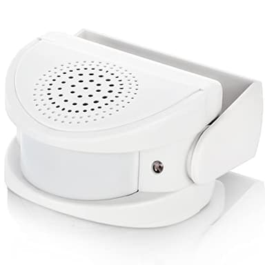 KERUI Sonnette sans Fil M5, Détecteur de Mouvement avec Alarme Sonore pour Porte/Entrée de Porte/Maison et Magasin/Bureau, Alarme de Sécurité