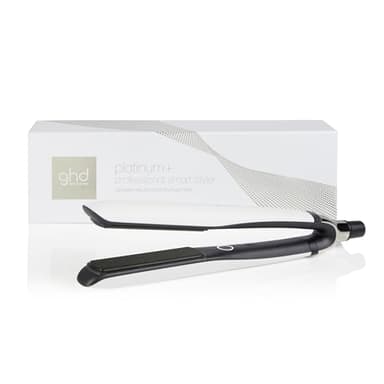 ghd - Lisseur cheveux ghd Platinum+ - Fer à lisser professionnel (Blanc) - Lisse en un passage sans chaleur extrême, 75% plus brillants, 70% plus forts - Lisseur boucleur idéal cheveux colorés/abîmés