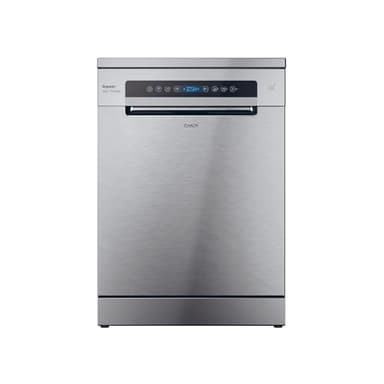 CANDY - Lave-Vaisselle - Pose Libre - 14 Couverts - Classe Énergétique C - Maxi Cuve, Wash & Dry 35 min, Ouverture Automatique, Contrôle à Distance - Inox - 60 x 82 cm - Modèle CF 4C6F0X