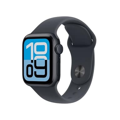 Apple Watch SE 3 [GPS 40 mm] Montre connectée avec boîtier Minuit et Bracelet Sport Minuit. Moniteur activité/Sommeil/fréquence Cardiaque, écran Toujours activé