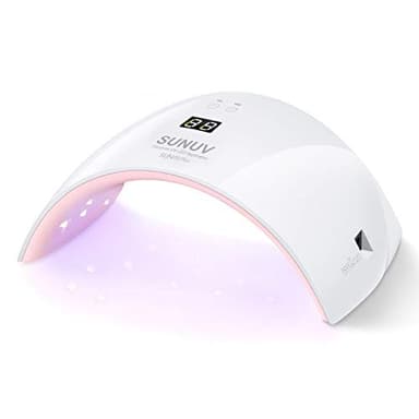 SUNUV Professionnel Lampe UV LED Séchoirs à Ongles, Grand LCD Ecran avec Capteur Automatique à la Maison et au Salon