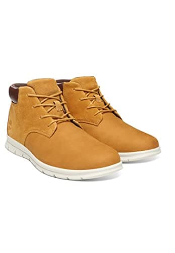 Timberland Men's Graydon Chukka Basic Fashion Boots, Nubuck de blé., 45.5 EU