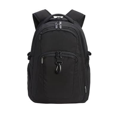 Amazon Basics Sac à dos de voyage pour ordinateur portable 17", Noir