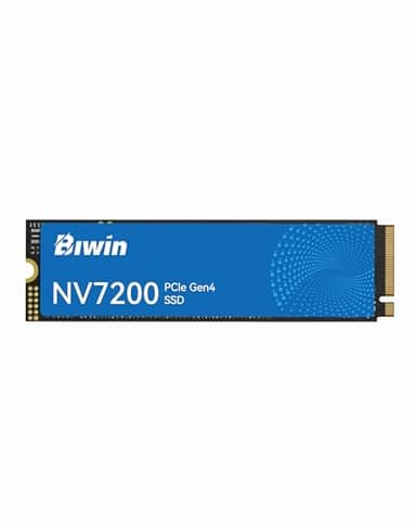 Biwin NV7200 Disque SSD Interne PCIe 4.0 NVMe: M.2 2280 pour PC, Vitesse de Lecture jusqu'à 7200 Mo/s, Compatible PS5 pour Jeux, Ordinateur Portable et Ordinateur de Bureau (1to)