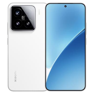 Xiaomi 15 Téléphone Mobile 120Hz WQHD+ AMOLED Display 12+256Go Smartphone sans contrat avec Snapdragon 8 Elite, 5240mAh, 90W HyperCharge, Hyper AI, Dual SIM Blanc