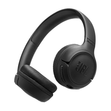 JBL Tune 530 BT, Casque Audio sans Fil, léger et Confortable, Bluetooth 6.0, autonomie jusqu'à 76 h, Charge Rapide, Design Pliable, Son JBL Pure Bass, Google Fast Pair, Microsoft Swift Pair, Noir