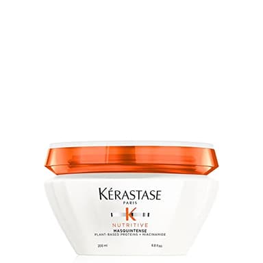 KÉRASTASE Nutritive - Masquintense - Masque Nourrissant aux Nutriments Essentiels - Nourrit & Protège Les Cheveux - +89 % De Nutrition Immédiate - 72h de Nutrition - Cheveux Secs & Abîmés - 200 ml