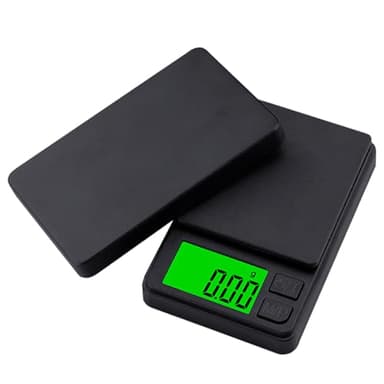 GeekerChip Balance de cuisine numérique portable - 0,01 g/1000 g - Balance de poche multifonction - Avec écran LCD - Pour aliments, bijoux, médecine, laboratoire, café