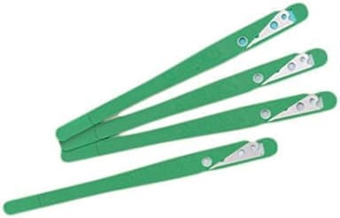 lepetitmitron Lame de boulanger Cuisine : Découpe (couteaux Inox) Lot de 10 “Grignette verte”