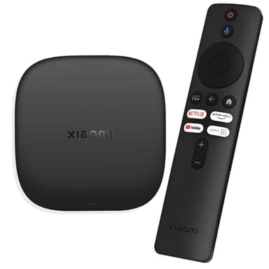 Xiaomi Mi TV Box S 3nd Gen, 2GB RAM + 32GB ROM, Reproductrice Streaming en 4K Ultra HD, Bluetooth, Wi-FI, 3ème Génération, Noir