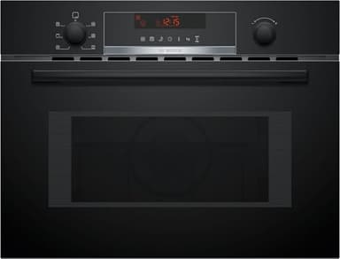 Bosch CMA583MB0, Série 4, Four micro-onde combiné, Encastrable, Noir